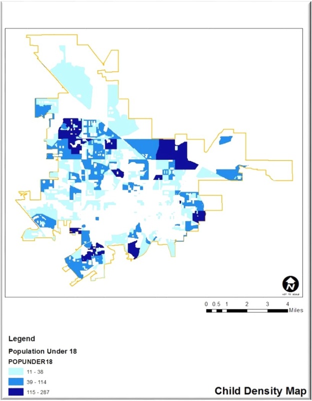 New Analysis Maps - Alachua County Child Friendliness